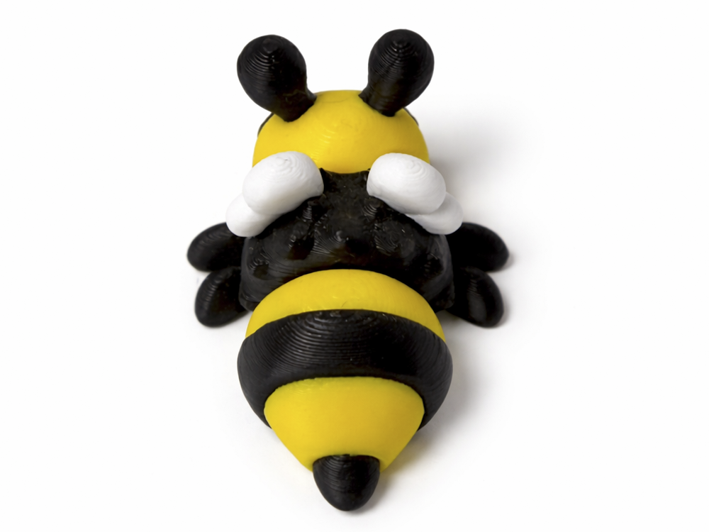Pohyblivá 3D včelka – originální flexi figurka